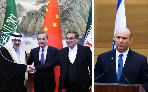 نفتالی بنت، نخستوزیر سابق اسرائیل: از سرگیری روابط تهران و ریاض تحولی خطرناک است