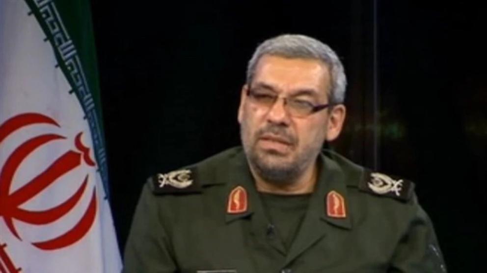 Senior IRGC officer Morteza Mirian. Photo from VOA