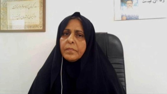 Fatemeh Sepehri, an Iranian political prisoner