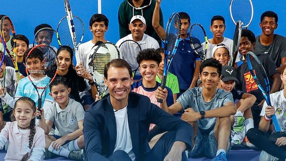رافائل نادال، اسطوره اسپانیایی ورزش جهان، سفیر تنیس عربستان سعودی شد