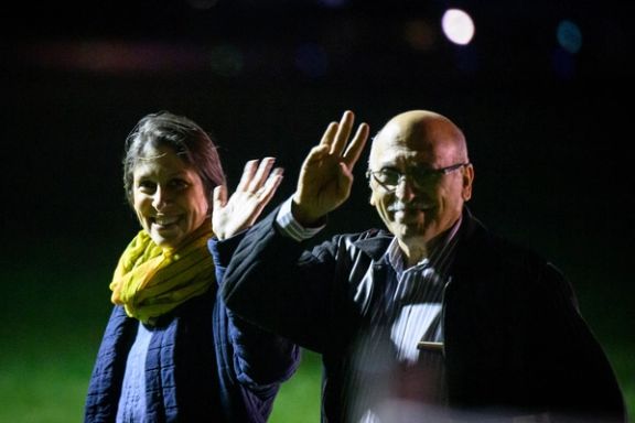 Nazanin Zaghari-Ratcliffe and Anoosheh Ashoori arriving back to UK. March 17, 2022