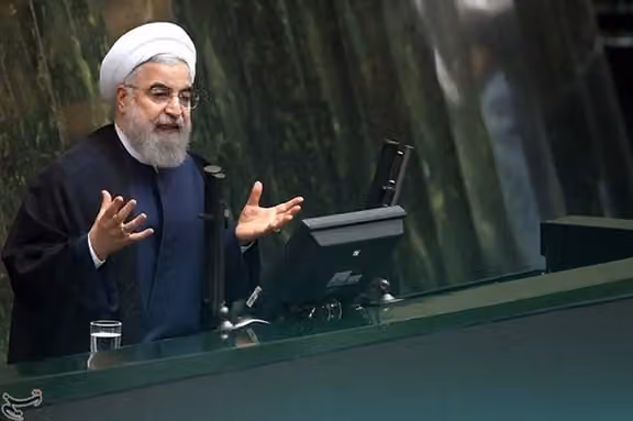 Former Iranian president Hassan Rouhani