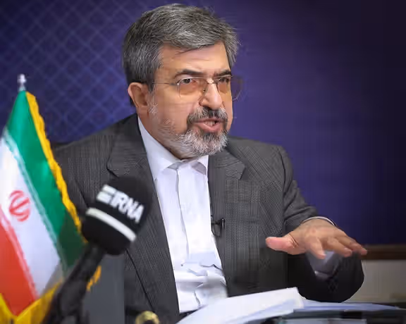 Massoud Setayeshi, spokesman of Iran's Judiciary. Nov. 21, 2022