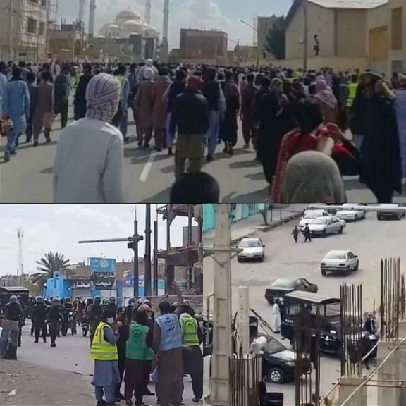 مسيرة زاهدان للجمعة الـ22 على التوالي.. واعتقالات عنيفة للمتظاهرين