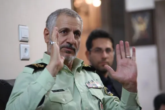 Brigadier General Ahmadali Goudarzi, the commander of Iran’s Border Guard