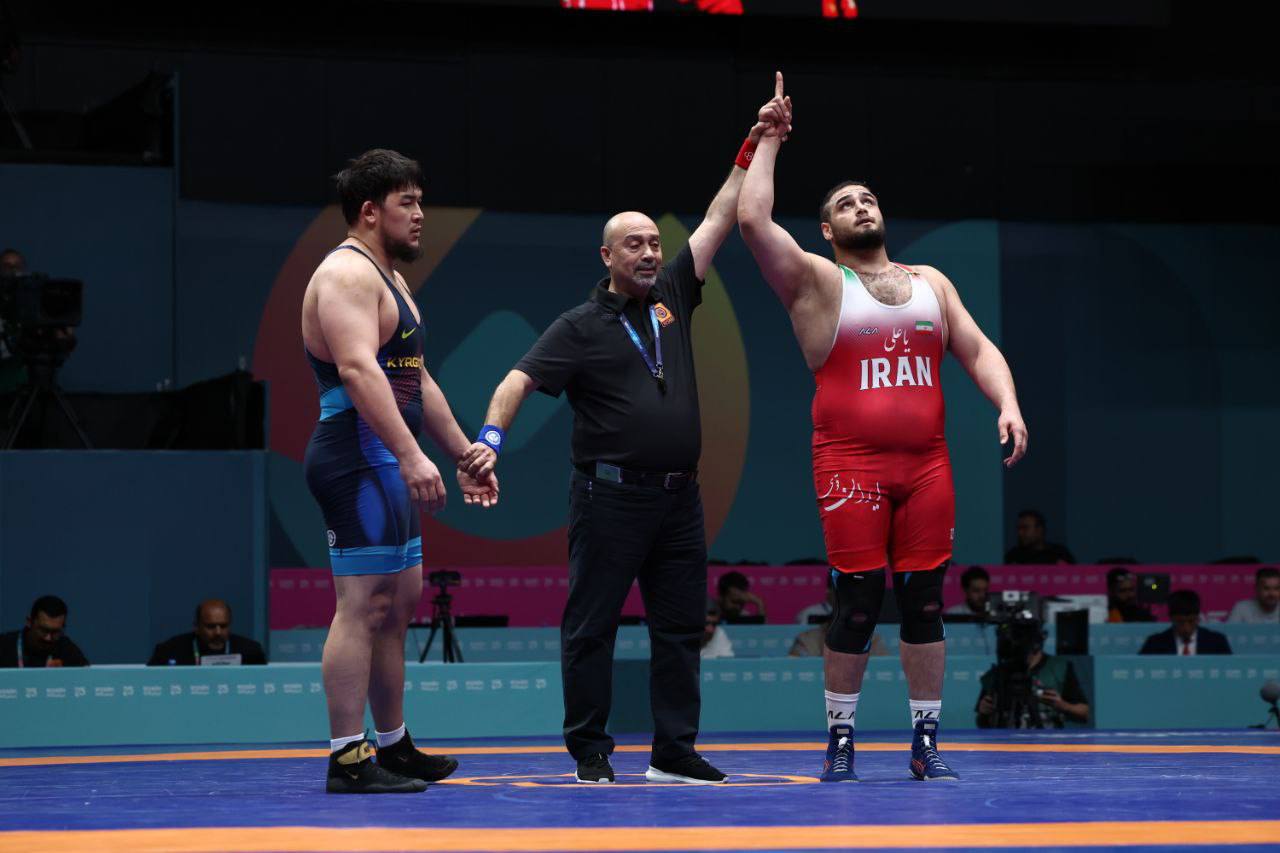 فردین هدایتی به مدال طلای کشتی آزاد مسابقات همبستگی کشورهای اسلامی رسید