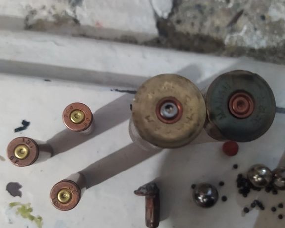 Cartridges with birdshots and buckshots used against protesters by security forces