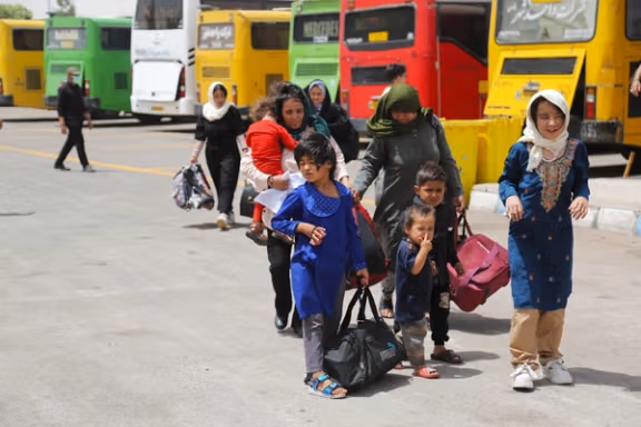 Iran has sent back more than a million Afghans to Afghanistan in the past few months