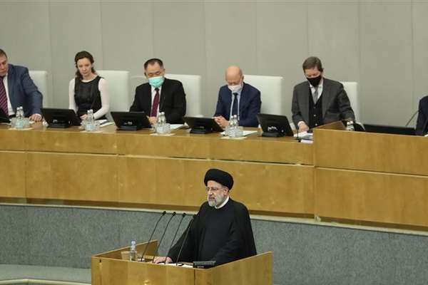 ‘US At Its Weakest Point’, Iran’s President Tells Russian Duma