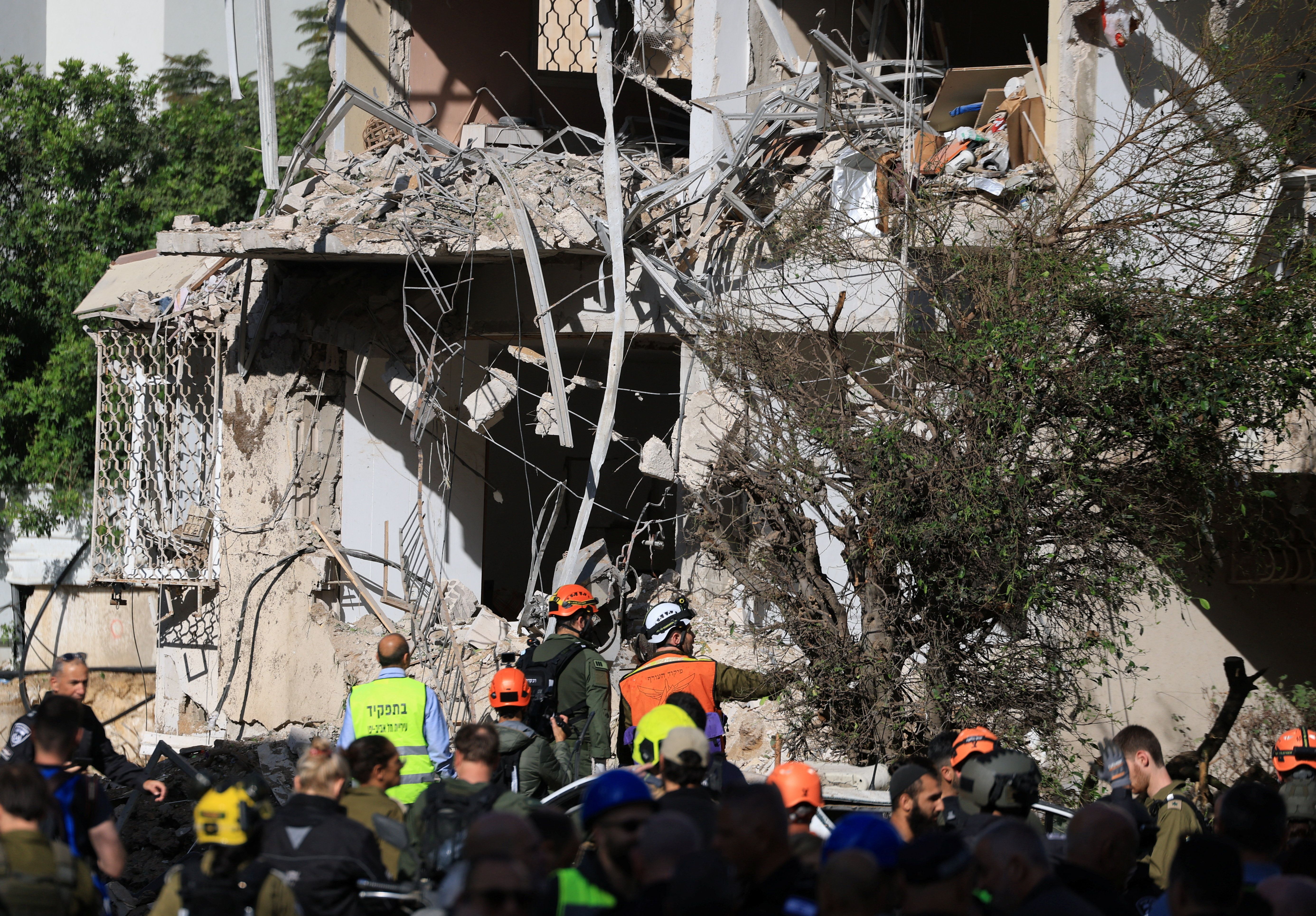 ۶ زخمی در حمله موشکی جمهوری اسلامی به تل‌آویو