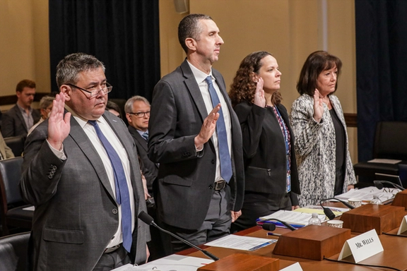 Several security officials provided testimonies during a hearing at the US House Committee on Homeland Security, March 20, 2024