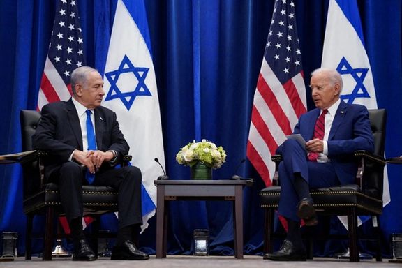 US President Joe Biden holds a bilateral meeting with Israeli Prime Minister Benjamin Netanyahu in New York City, September 20, 2023.