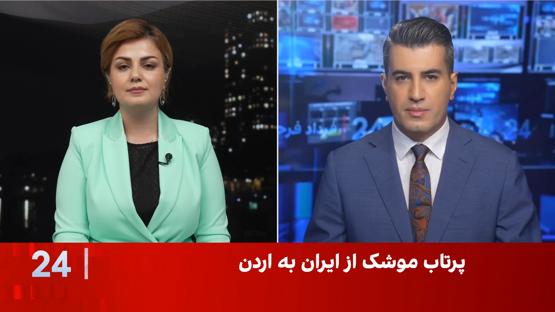 انفجار شدید در اردن پس از حمله موشکی جمهوری اسلامی 