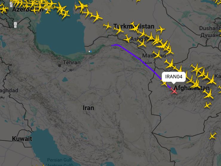 حرکت دو پرواز از ایران به سوی پاکستان در آستانه مذاکره با آمریکا