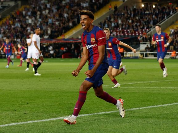 جوانترین گلزن تاریخ لالیگا ماندنی شد؛ تمدید قرارداد لامین یامال با بارسلونا