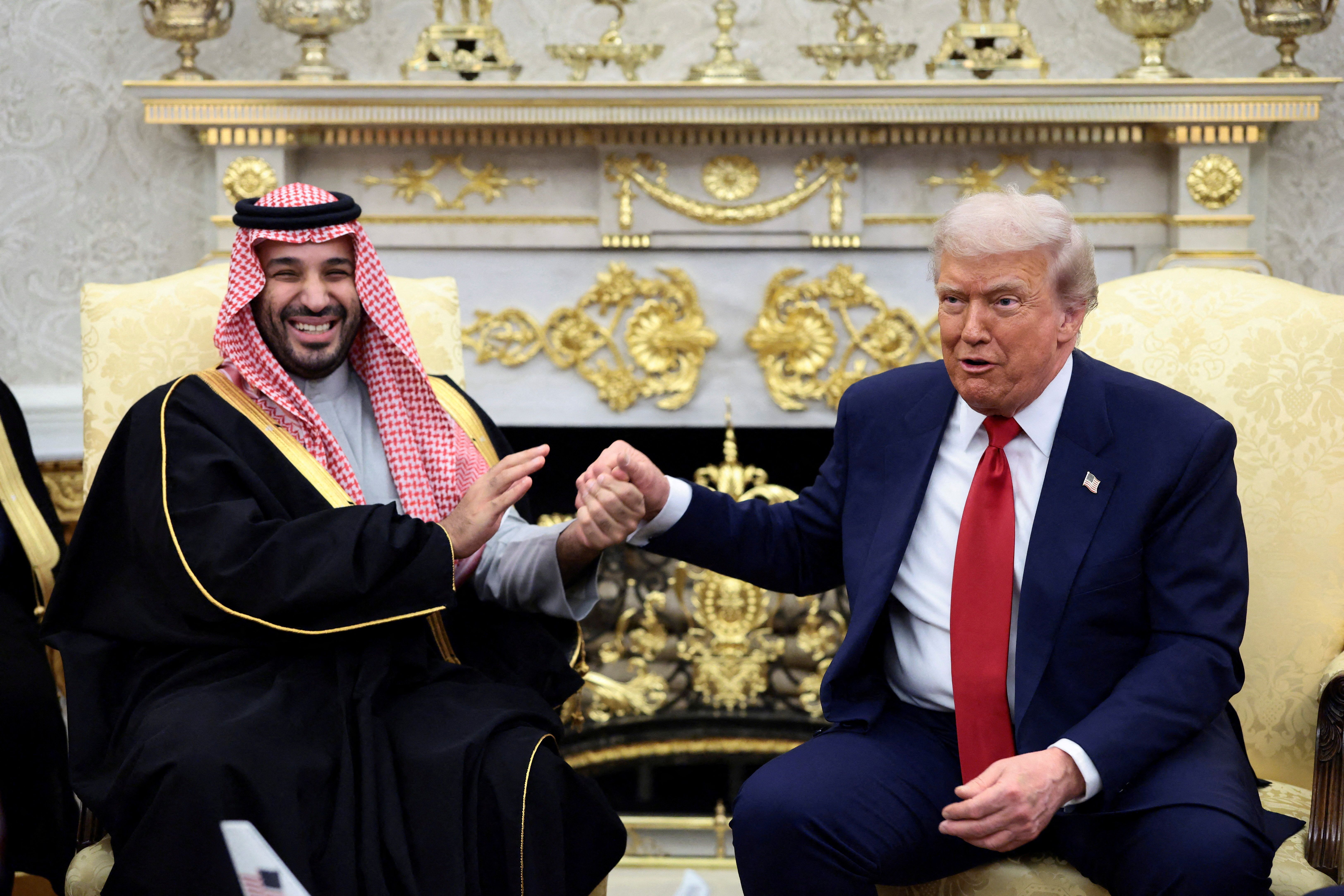 دیدار ترامپ و بن سلمان در کاخ سفید، ۲۷ آبان ۱۴۰۴