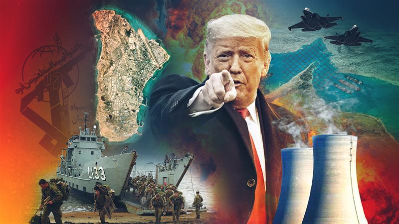 دو طرح ترامپ برای شکست سپاه پاسداران در تنگه هرمز؛ حمله به نیروگاه‌ها و تصرف جزیره خارک