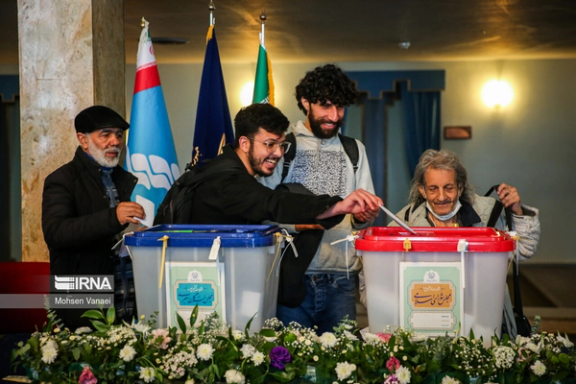Photo published by the official government news website showing citizens voting on March 1, 2024