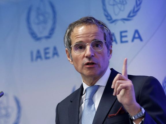 IAEA Director General Rafael Mariano Grossi at a news conference on March 4, 2022
