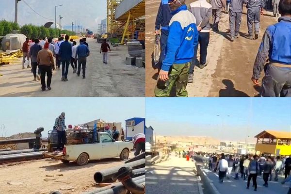 عمال النفط والغاز بإيران يدخلون إضرابا شاملا.. و80 حزبا ومؤسسة تعلن دعمها للمطالب النقابية