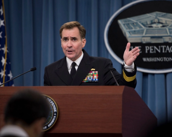 المتحدث باسم البنتاغون:
نعمل على تكثيف تعاوننا مع حلفائنا لمواجهة التهديد الإيراني