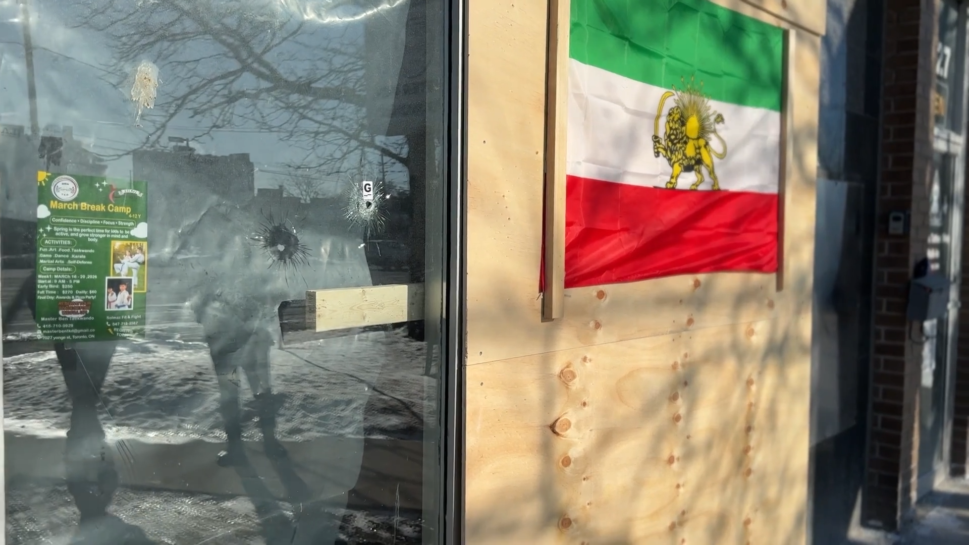 Salar Gholami's gym in Toronto hit by multiple bullets