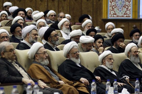 A gathering of the Association of Qom Seminary Lecturers and Researchers