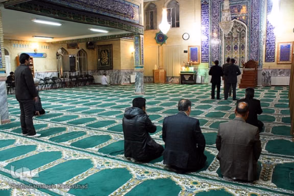 A mosque in the religious city of Mashhad