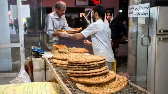 A bakery in Iran