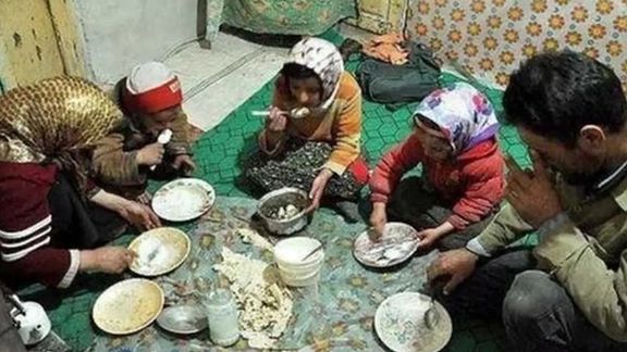 A glimpse into the harsh realities of workers' lives in Iran, where families struggle to afford basic necessities amid soaring inflation and economic hardship.