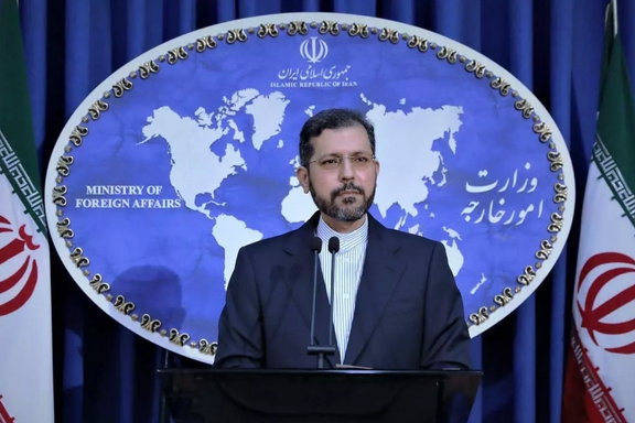 Spokesman of Iran's foreign ministry, Saeed Khatibzadeh. FILE PHOTO