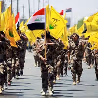 فرمانده حشد شعبی: شبهنظامیان عراقی برای مقابله با حمله زمینی آمریکا در ایران حضور دارند