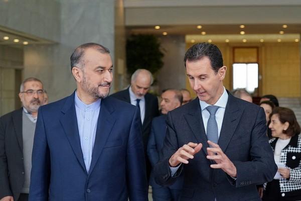 وزير الخارجية الإيراني من دمشق: سعداء بـ"تطبيع" العلاقات بين الدول العربية وسوريا