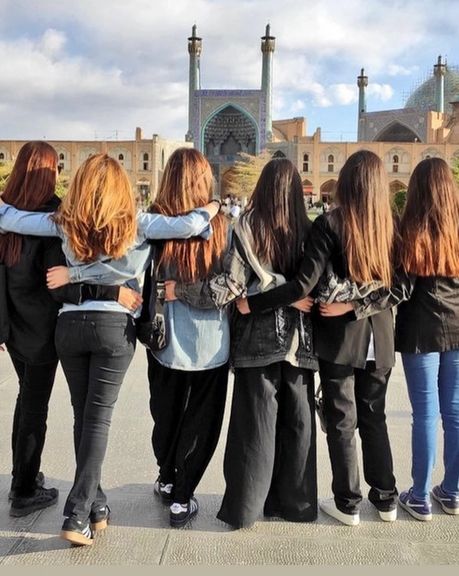 Some Iranian women unveiling in public
