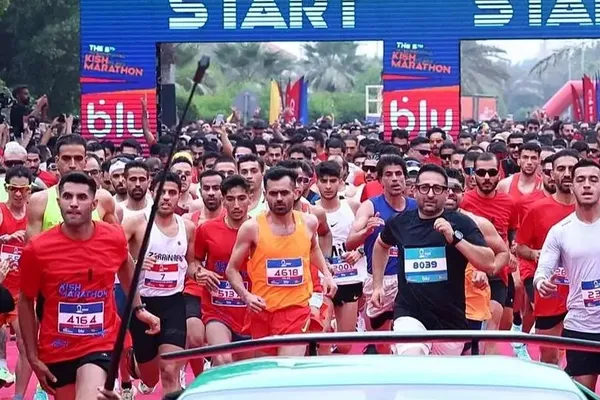 کافه دامون، نقطه شروع و پایان ماراتن کیش، پلمب شد