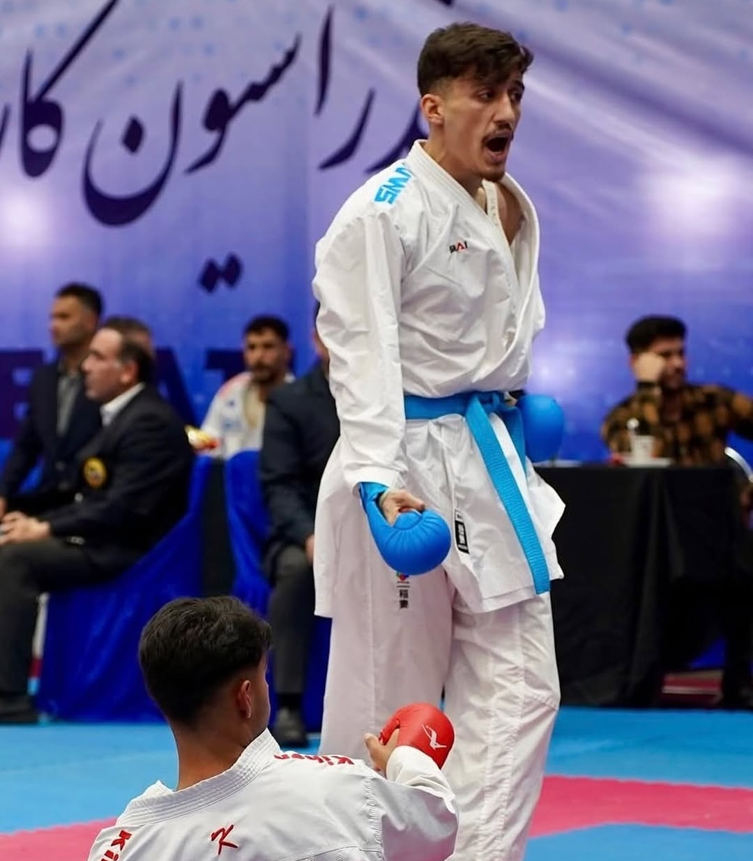 با یورش نیروهای امنیتی؛ علیرضا فرجی، ملی‌پوش کاراته و برنده برنز قهرمانی جهان، بازداشت شد