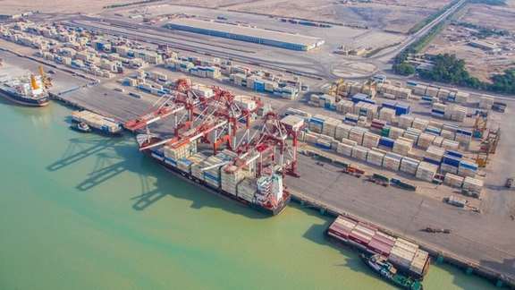 Iran Imam Khomeini port on the Persian Gulf