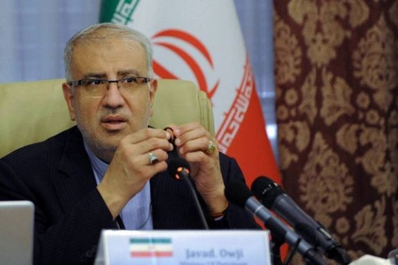 Iran's oil minister Javad Owji.