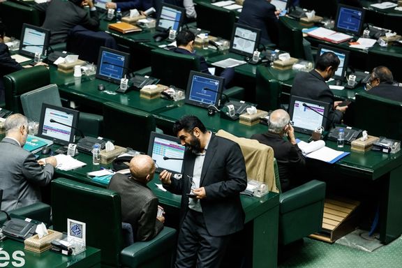 A session of the Iranian parliament on December 31, 2024