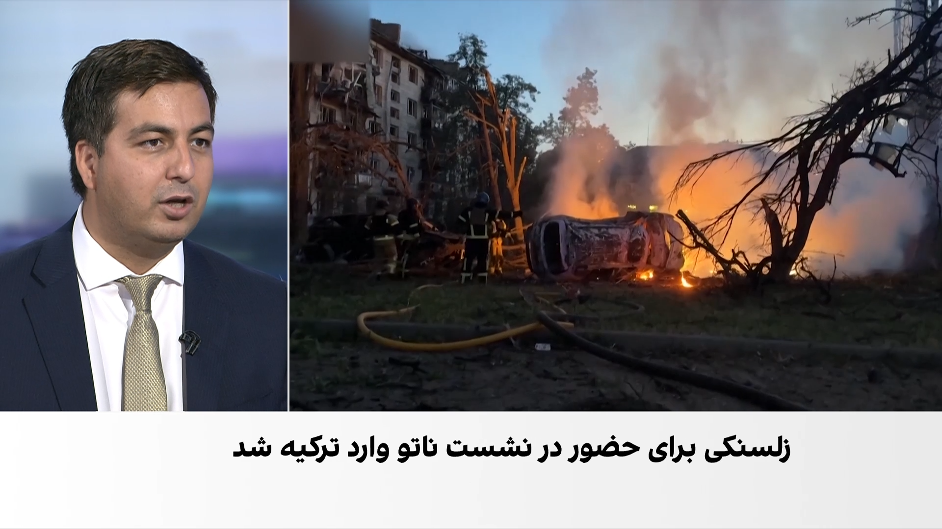 حمله پهپادی اوکراین به روسیه هم‌زمان با سفر زلنسکی به ترکیه برای شرکت در نشست سران ناتو