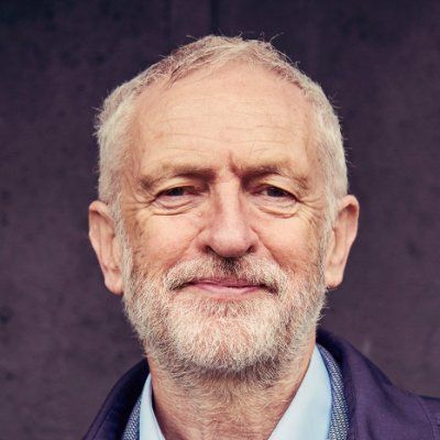 Prominent member of UK parliament Jeremy Corbyn