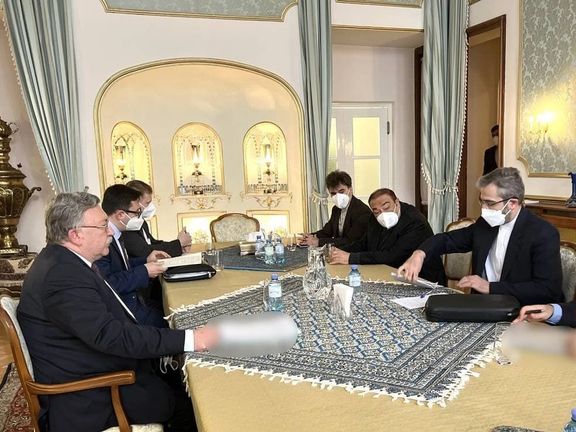 Iranian and Russian delegation meeting in Vienna on Sunday.