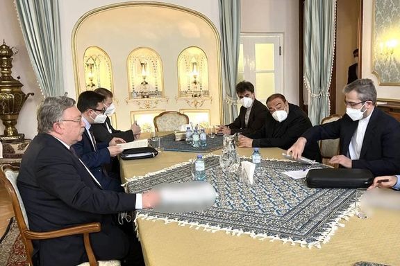 The Russian and Iranian delegations meeting in Vienna on February 13