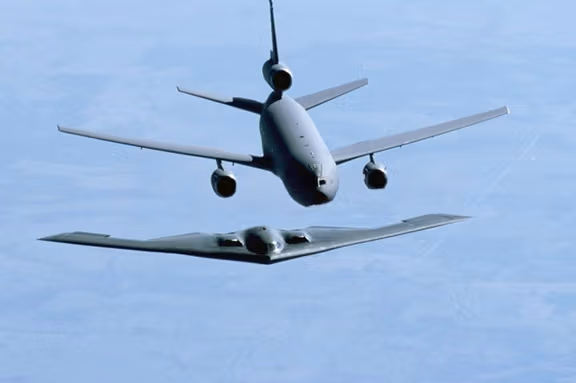 ارتش آمریکا استقرار بمبافکنهای بی٢ را در پایگاه اقیانوس هند تایید کرد