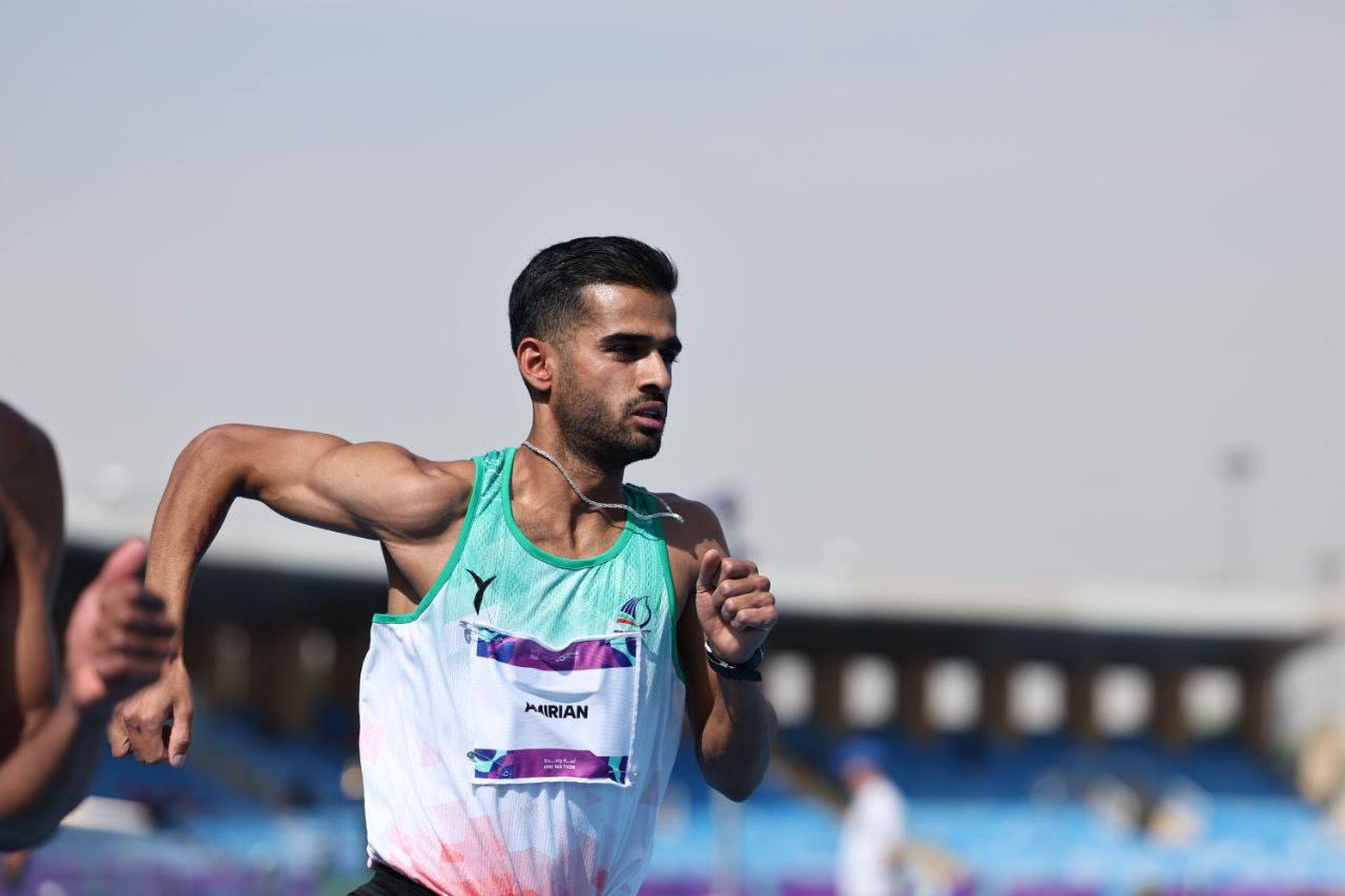 علی امیریان قهرمان دوی ۸۰۰ متر بازی‌های کشورهای اسلامی شد