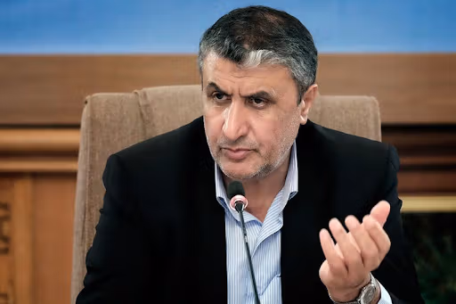 Mohammad Eslami, the head of Iran's nuclear energy agency. FILE PHOTO
