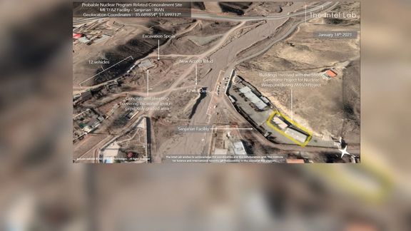 تصاویر ماهوارهای از فعالیتهای جدید در سایت سنجریان در نزدیکی جاجرود خبر میدهد