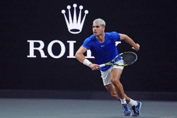 شکست کارلوس آلکاراس در حضور راجر فدرر در لیور کاپ ۲۰۲۵