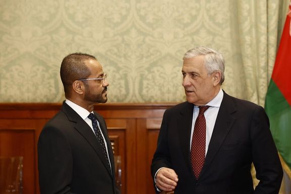 وزیر خارجه عمان، در آستانه دور دوم مذاکرات ایران، در رم با وزیر خارجه ایتالیا دیدار کرد