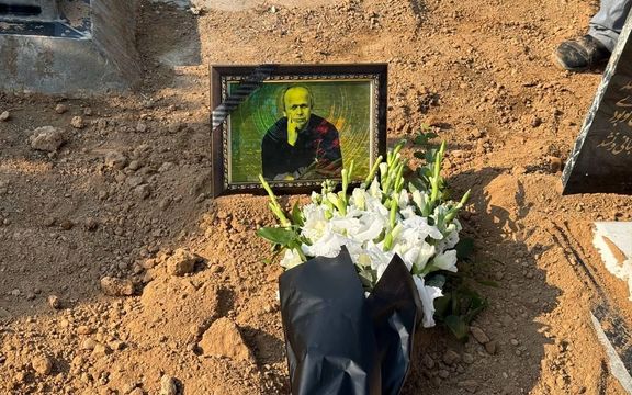 پیکر ابراهیم نبوی تحت تدابیر امنیتی در «بهشت زهرا» به خاک سپرده شد